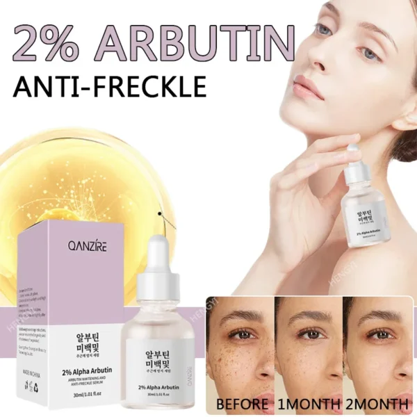 High Quality Korean Face Serum Arbutin Skin Care Products Skin Whitening Brightening Moisturizer Lightening Facial Rejuvenating