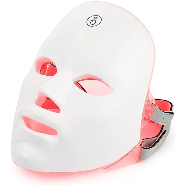 kf-S3f4eee5d52cc42fc9f65c94ef9ef766fT Rechargeable Facial LED Mask 7 Colors LED Photon Beauty Mask Skin Rejuvenation Home Face Lifting Whitening Skin Care Beauty Mask