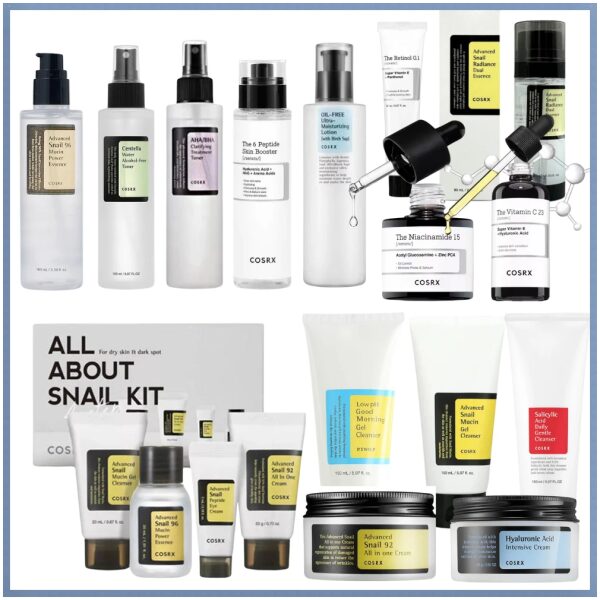 Cosrx Advanced Snail 96 Mucin Power Repair Essence Toner Cream Hyaluronic Acid Moisturizing Nourishing Brightening Skin Care