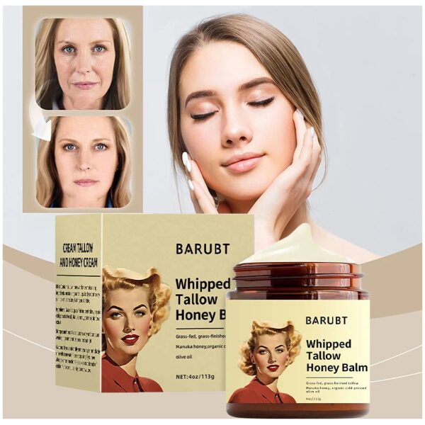 kf-S8590def7a0004d2db6c15381a1c28f96z Tallow Butter Moisturizer Natural Skin Care Products Deep Nourishing Lasting Moisture Lock Suitable For All Skin Type Body Cream