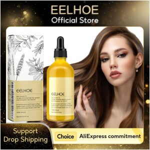 EELHOE Rosemary Oil Grows Hair Loss Treatment Bald Head Hair Regrowth Moisturizing Hair Scalp Massager Rosemary Essential Oil