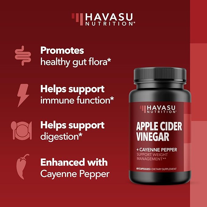 Havasu Nutrition Extra Strength Apple Cider Vinegar Pills
