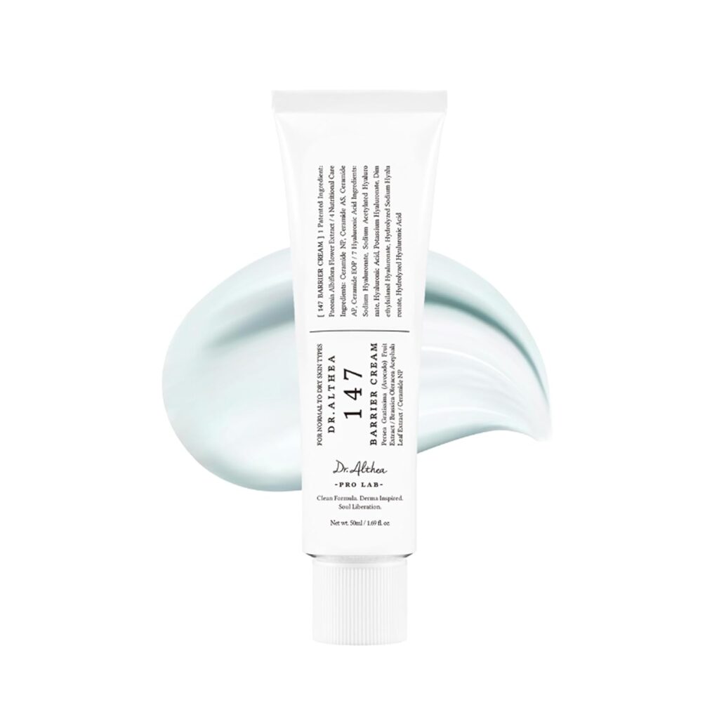 Dr. Althea 147 Barrier Cream Review — A soothing Korean moisturizer that repairs, hydrates, and protects your skin barrier. Perfect for dry, sensitive, and combination skin. Learn why this best-selling K-beauty cream is a top choice for deep hydration and skin barrier repair.