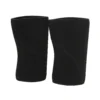 7mm Neoprene Thick Compression Knee Brace Support for Weightlifting, Powerlifting, Squatting Fitness for Women and Men Black