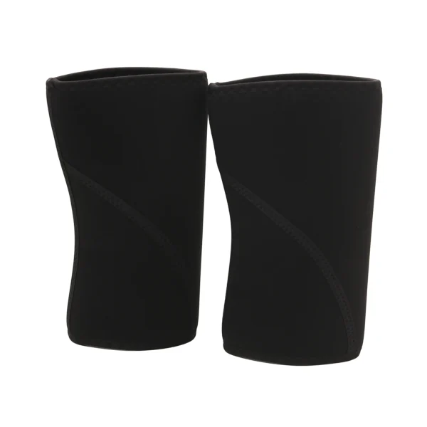7mm Neoprene Thick Compression Knee Brace Support for Weightlifting, Powerlifting, Squatting Fitness for Women and Men Black