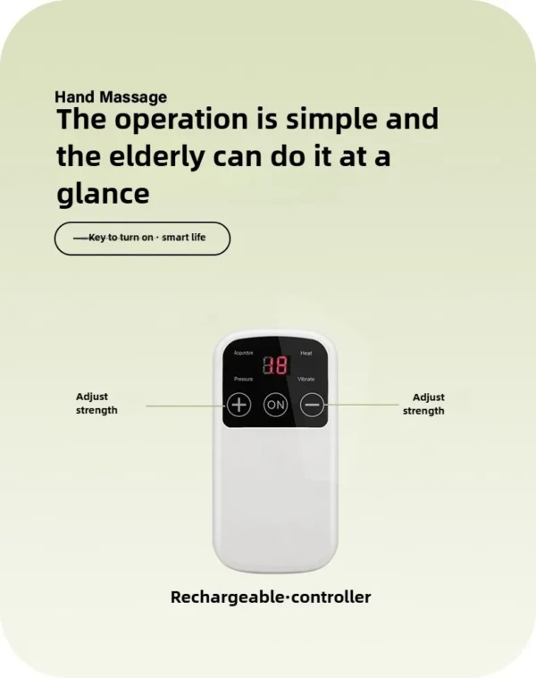 S4e9b974869bd4573937a88f3adc28341A.webp Air Wave Hand Massager Electric Intelligent Constant Temperature Heating Air Pressure Kneading Hand Massage Wireless Charging -