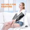 Calf Massager Air Compression Heating Wrapping Massage Appliances Pressotherapy Relieve Leg Arm Muscle Fatigue And Pain Relief