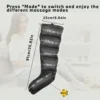 Leg Massager Machine Air Pressure Wraps Feet Ankles Calves for Deep Muscle Relaxation Compression Boots with Shiatsu Kneading