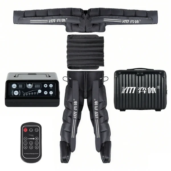 YITI Leg Pressure Therapy System Whole-Body Pneumatic Lymphatic Drainage Machine Air Compression Foot Massager 6 Chambers