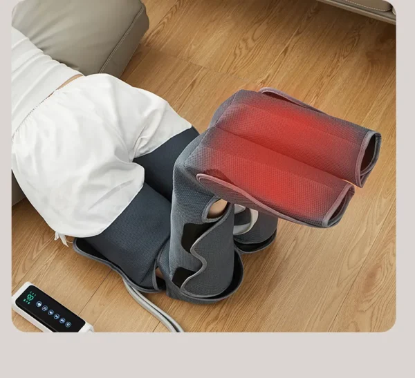 airbag relaxation (5) Electric Foot Air Pressure Circulation Massage Machine Calf Massager Pressotherapy Relieve Leg Muscle Fatigue Blood Circulation - AliExpress