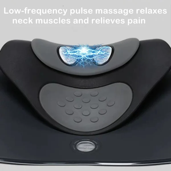Home Neck Traction Device Low-Frequency Pulse Massager Improves Cervical Curvature Relaxes Muscles And Relieves Lieves Neck Pain