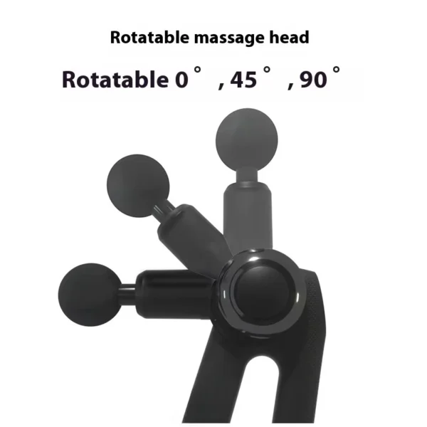 5-Head Massage Body Myofascial Device Cold Heated Deep Tissue Percussion Multi-Angle Foldable Rotation Premium Product Category