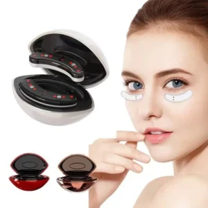 New Red Light Eye Care Massager with Heating EMS Technology Removes Wrinkles Bags Puffiness Dark Circles Featuring Eye Lift