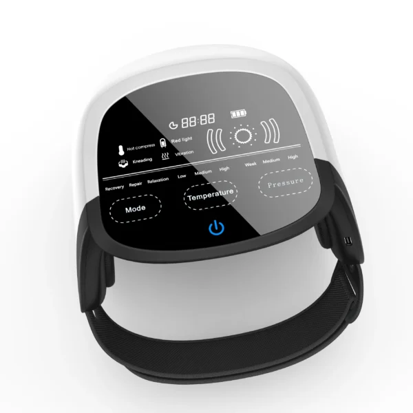 Hot Electric Knee Massager Vibrating Foot Massage Machine Air Pressure Low Frequency Therapy Device