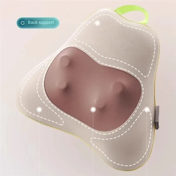 Okayso A86I-Lumbar Traction Massager Waist Masajeador Adjustable Vibration Back Waist Spine Support Back Massage