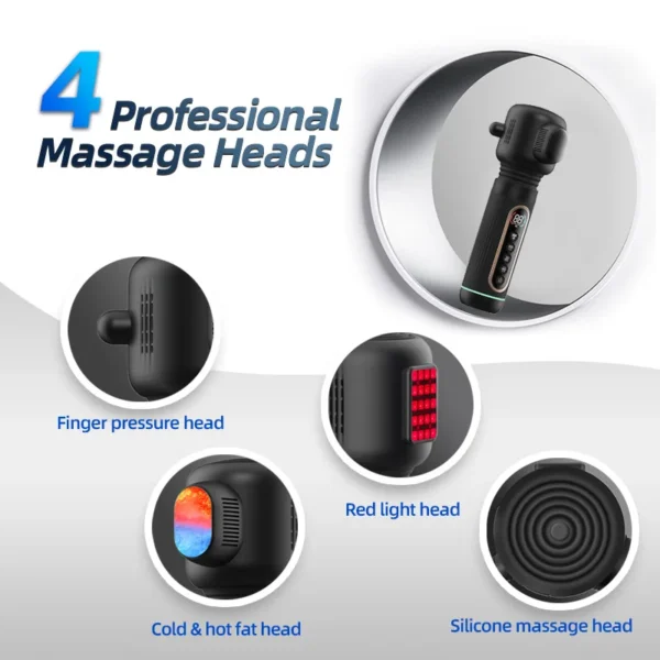 TJXL-Health Care Products Massage Gun 2025 Professional Facial Gun Massager Machine Deep Tissue Massage Gun