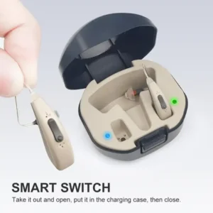 NEW best 30 channel program Hearing Aid Rechargeable Ear Hearing Aids for The Elderly Audifonos Sound Amplifier for Deafness