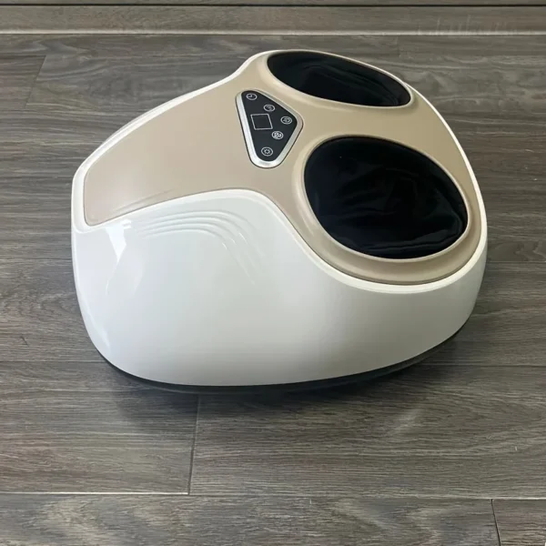 kf-S7069fc6da7ca4cd3b381f7d93aa31e57R 1 piece foot massager, hot compress, foot therapy machine, fully automatic foot massage, kneading, home use, foot massager, gift