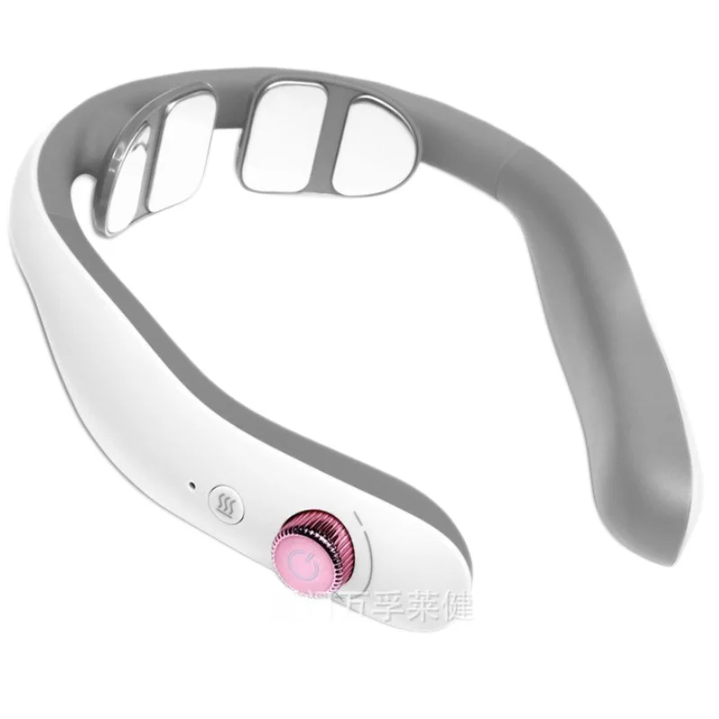 Cross-border EMS low-frequency pulse neck massager multi-function neck protector hot compress office relaxation artifact