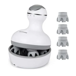 Wireless Electric Head Massager Portable Usb Charging Waterproof Electric Shoulder And Neck Massager To Relieve Pain