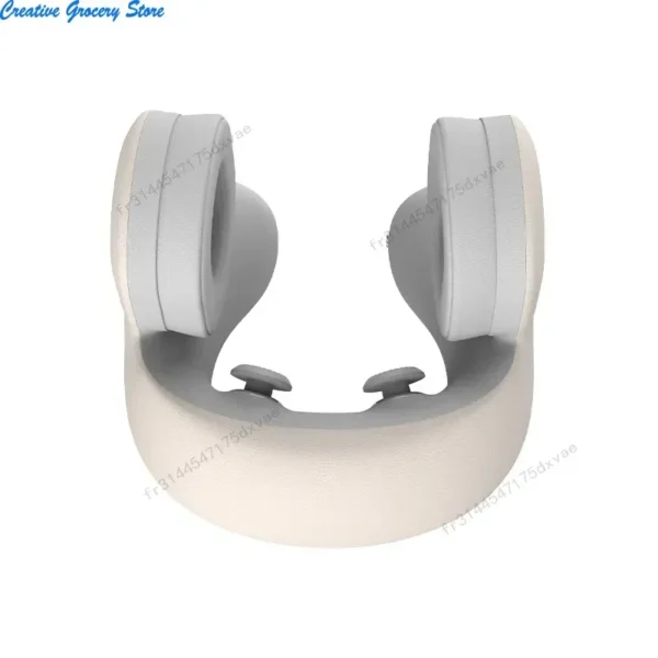 kf-S8ad9ea5429ab4cfbba1bdd6ccd7350a90 Active Noise Reduction Neck Pillow Music Therapy Red Light Heat Therapy Vibration Massage Health Beauty Massager