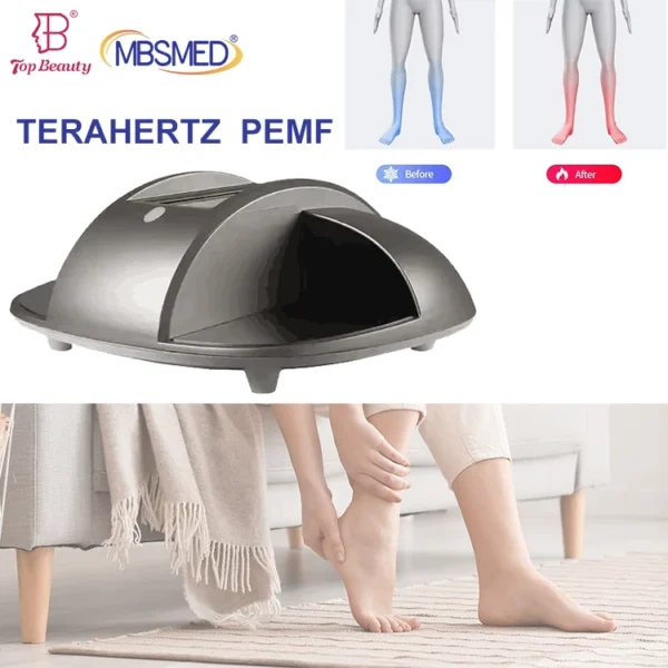 Tera P90 Leg Pain Relief Heat Radio Fre-quency Terahertz Gua Sha Pe-mf Mat Therapy Physiotherapy Equipment