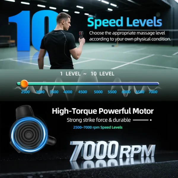 TJXL-Health Care Products Massage Gun 2025 Professional Facial Gun Massager Machine Deep Tissue Massage Gun