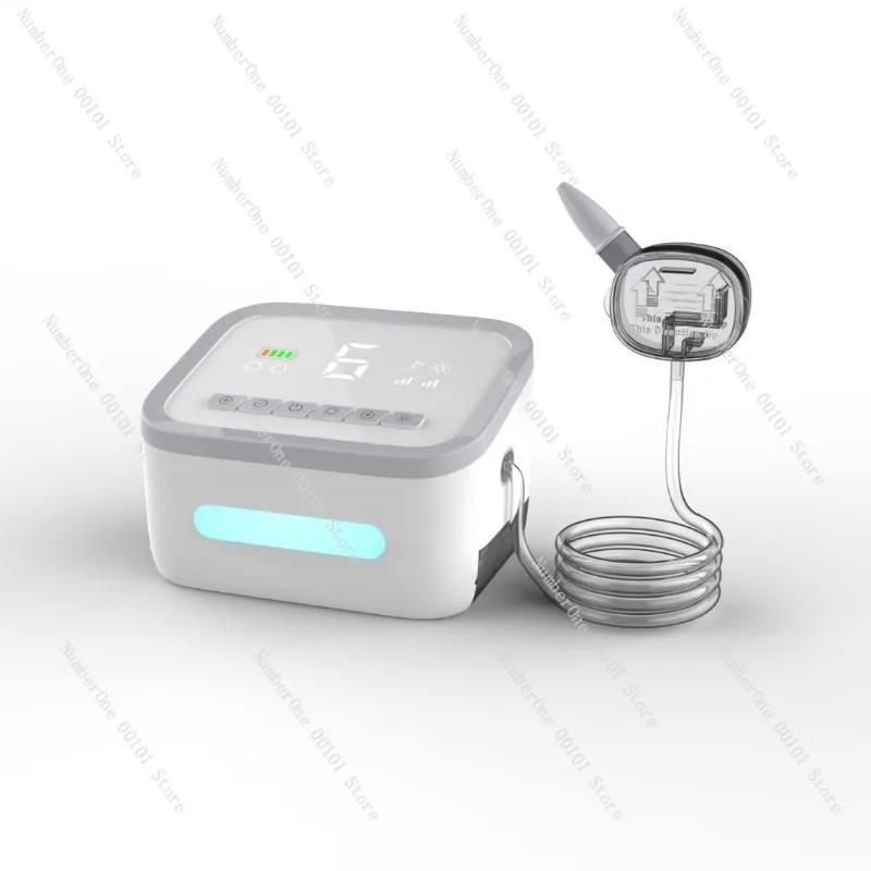 Desktop Baby Electric Nasal Aspirator 6-Speed Rechargeable Nasal Congestion Relief Nose Cleaning Tool Soft Silicone Head