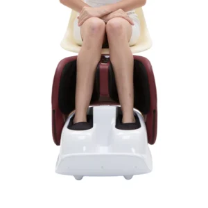 STLFDarius Adjustable Intensity Foot and Leg Massager with Heat Function for Optimal Comfort