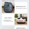 kf-Sd0669d651cd942e2a310ed01d984dba3i 1 piece foot massager, hot compress, foot therapy machine, fully automatic foot massage, kneading, home use, foot massager, gift