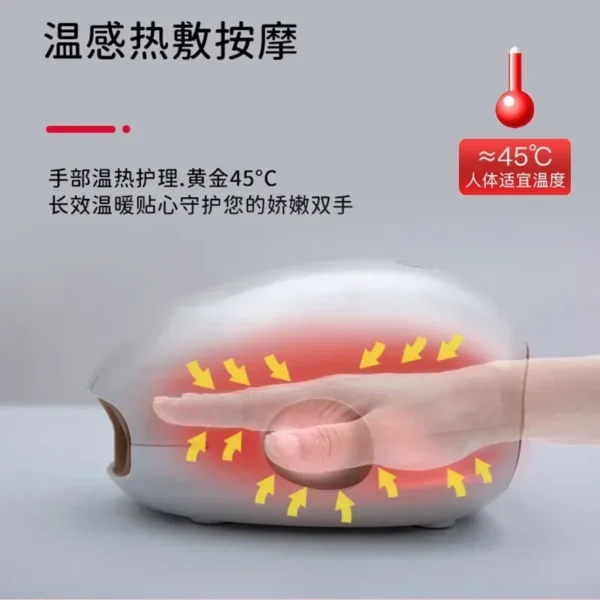OK Hand massager hot compress electric wireless pneumatic palm finger joint massager