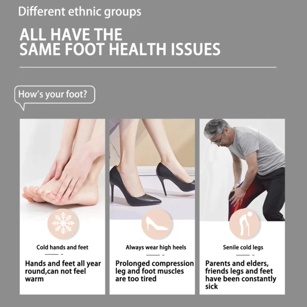 THZ Terahertz THZP031 Electric Foot Massager with LCD Touch Screen Blood Circulation Timing Control