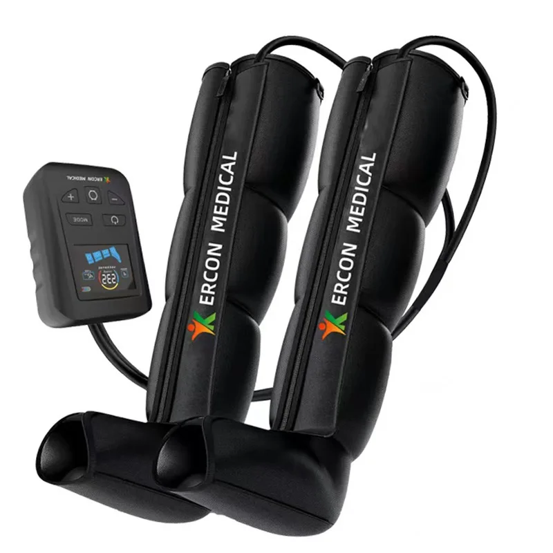 Intelligent Cold Compress and Heating Multi Level Adjustable Biomimetic air Wave Leg Massager