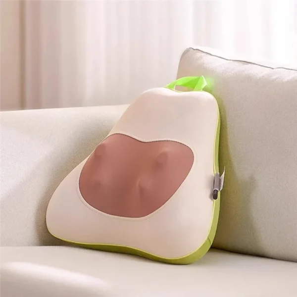 Okayso A86I-Lumbar Traction Massager Waist Masajeador Adjustable Vibration Back Waist Spine Support Back Massage