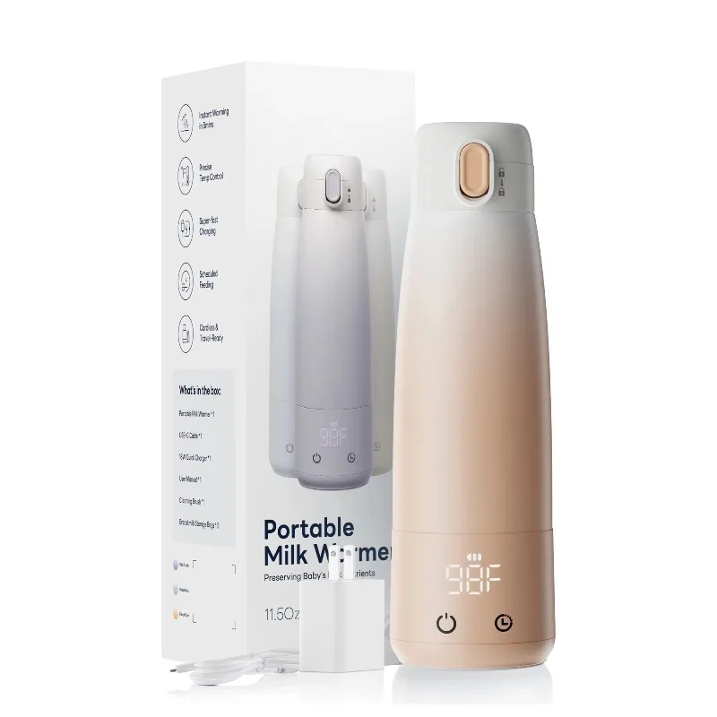 USB Car Charging Portable Thermal Bottle Baby Bottle Electric Warmer Travel Electric Travel Kettle