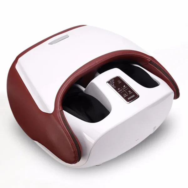 Factory Price Foldable 3D Foot Massage Machine Hot Compress Heat Air Compress Vibrating Leg and Knee Massager Calf Massager