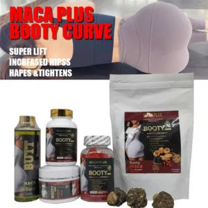 Private Brand Hip Enlargement Gift Set Natural Maca Butt Enlargement Capsule Essential Oil Set
