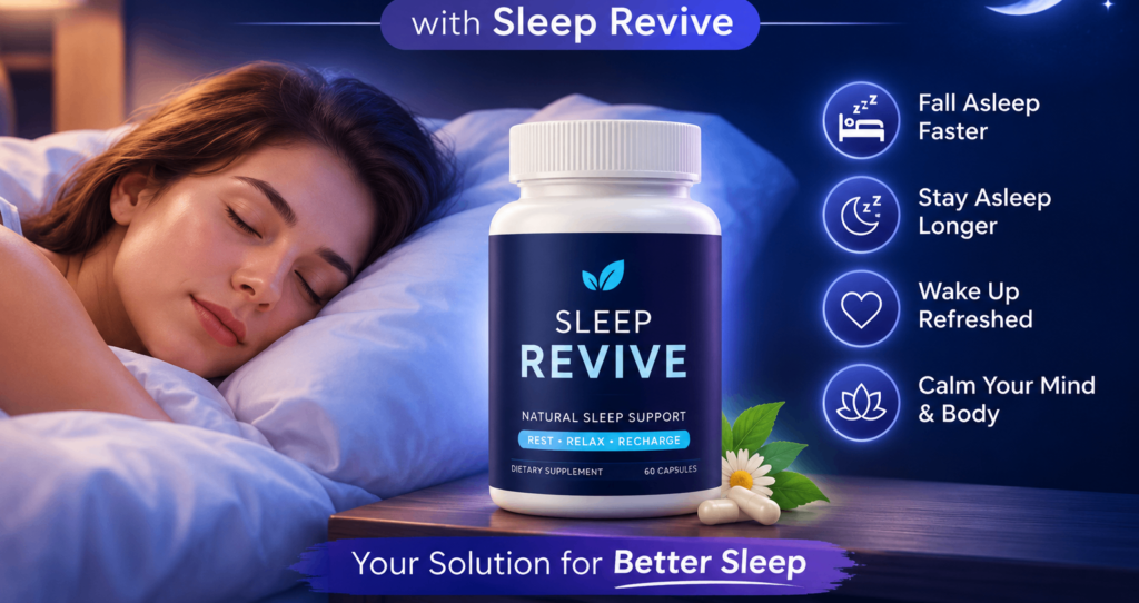 Sleep Revive Reviews 2026: Does It Really Help You Sleep Through the Night?
